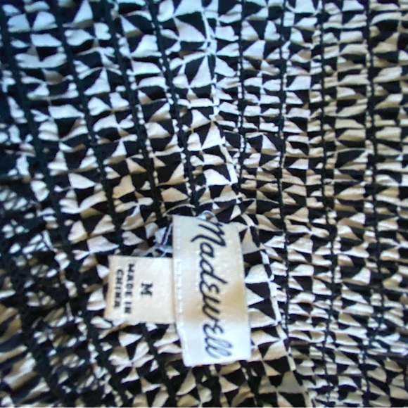 Madewell Peplum Tube Top 100% Silk - Picture 5 of 7